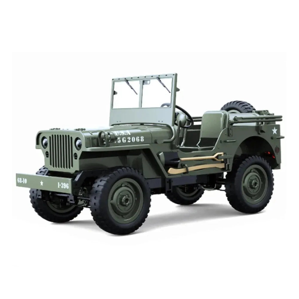 RC Crawler The Veteran | Military Jeep G.I. Joe 1/10