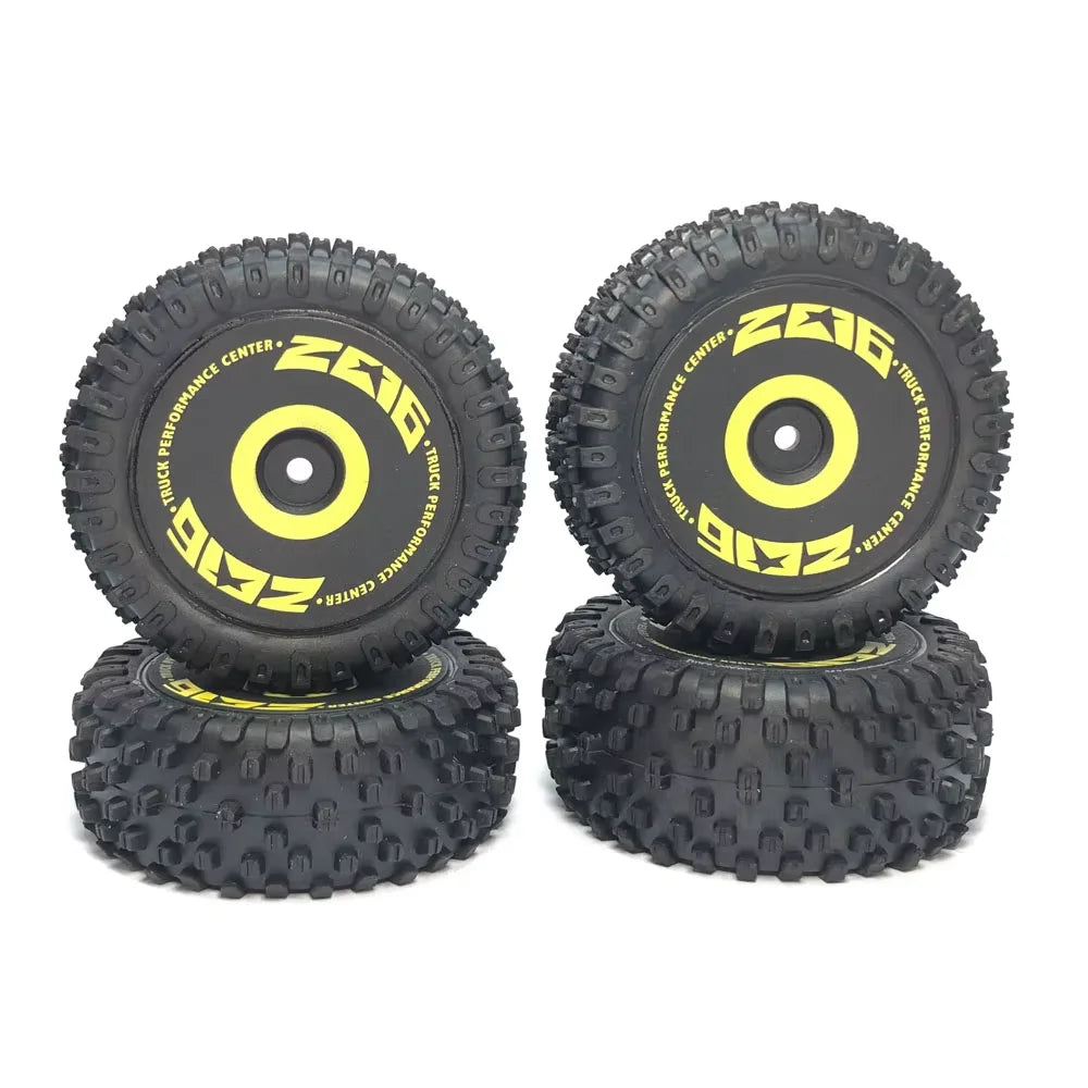 1/12 1/14 RC Off-Road Car Front Rear Tires Skidproof Rubber Tyres for Wltoys 144001 144010 124016 124017 124010 ZD Racing BX12 Bigtoysworld.com