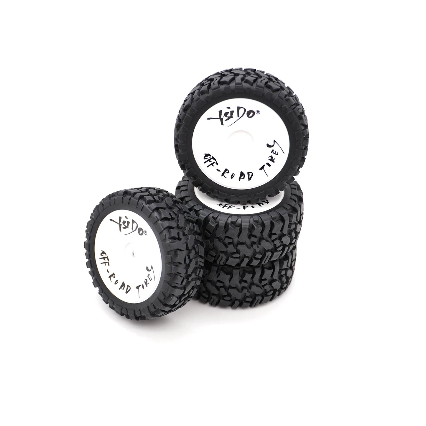 1/12 1/14 RC Off-Road Car Front Rear Tires Skidproof Rubber Tyres for Wltoys 144001 144010 124016 124017 124010 ZD Racing BX12 Bigtoysworld.com