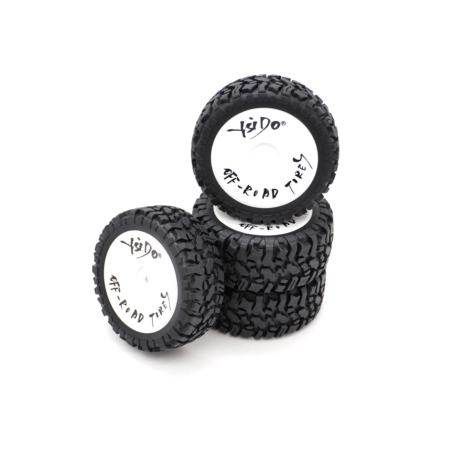 1/12 1/14 RC Off-Road Car Front Rear Tires Skidproof Rubber Tyres for Wltoys 144001 144010 124016 124017 124010 ZD Racing BX12 Bigtoysworld.com
