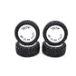 1/12 1/14 RC Off-Road Car Front Rear Tires Skidproof Rubber Tyres for Wltoys 144001 144010 124016 124017 124010 ZD Racing BX12 Bigtoysworld.com