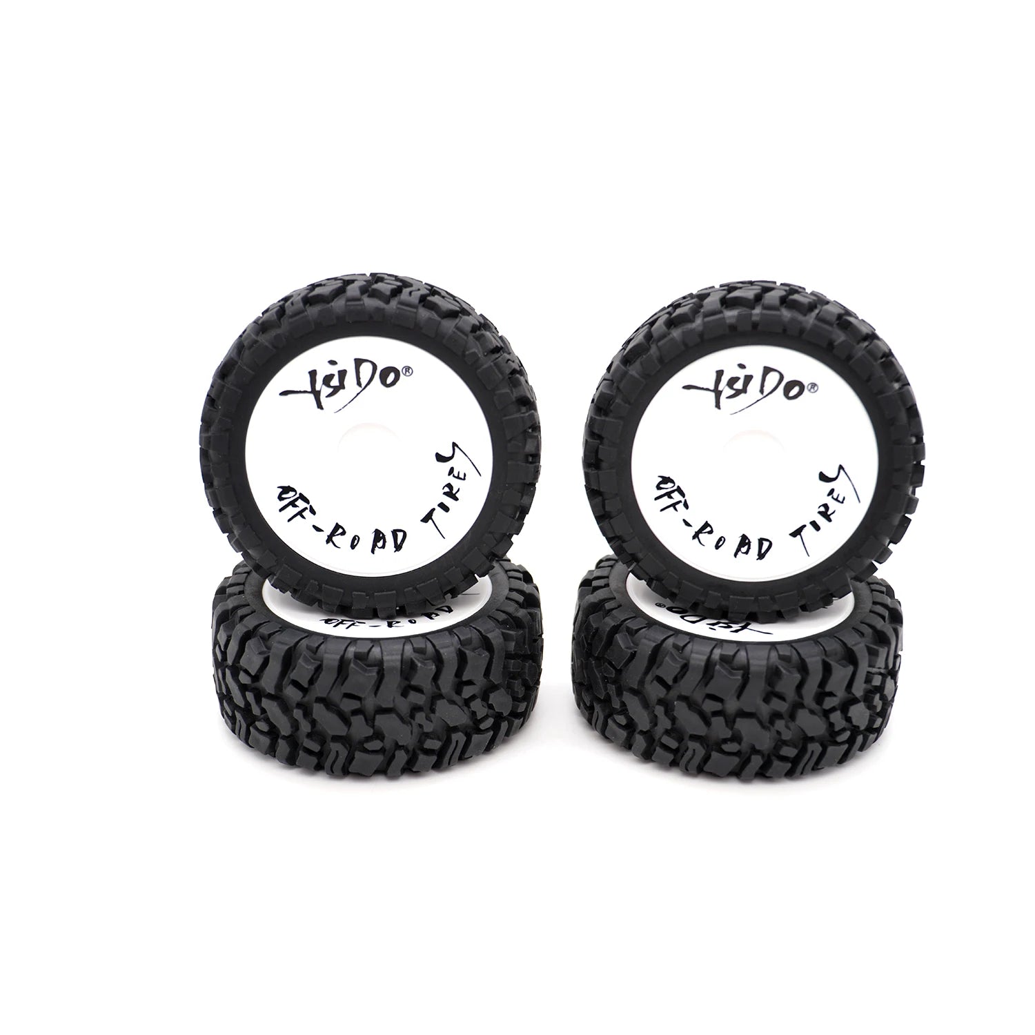 1/12 1/14 RC Off-Road Car Front Rear Tires Skidproof Rubber Tyres for Wltoys 144001 144010 124016 124017 124010 ZD Racing BX12 Bigtoysworld.com