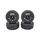 1/12 1/14 RC Off-Road Car Front Rear Tires Skidproof Rubber Tyres for Wltoys 144001 144010 124016 124017 124010 ZD Racing BX12 Bigtoysworld.com