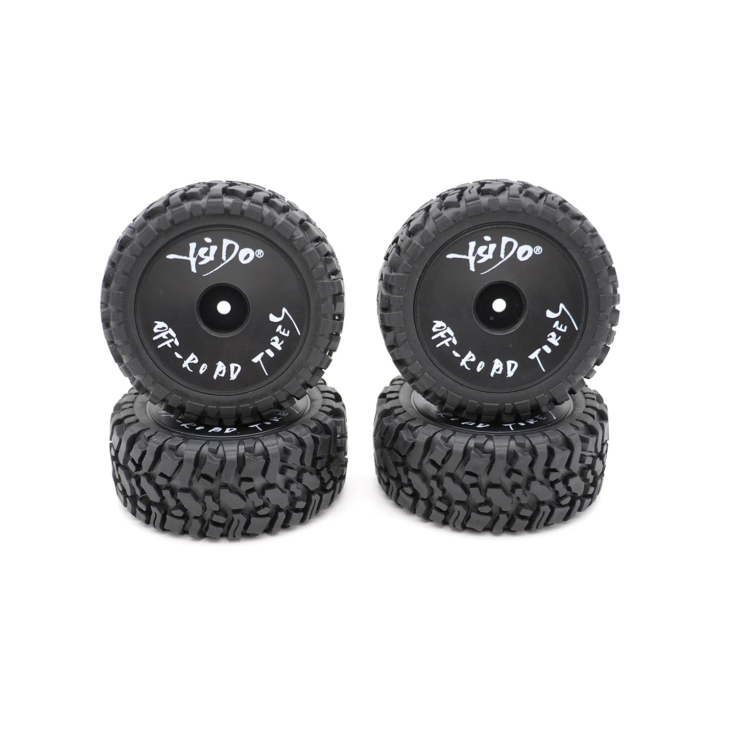 1/12 1/14 RC Off-Road Car Front Rear Tires Skidproof Rubber Tyres for Wltoys 144001 144010 124016 124017 124010 ZD Racing BX12 Bigtoysworld.com