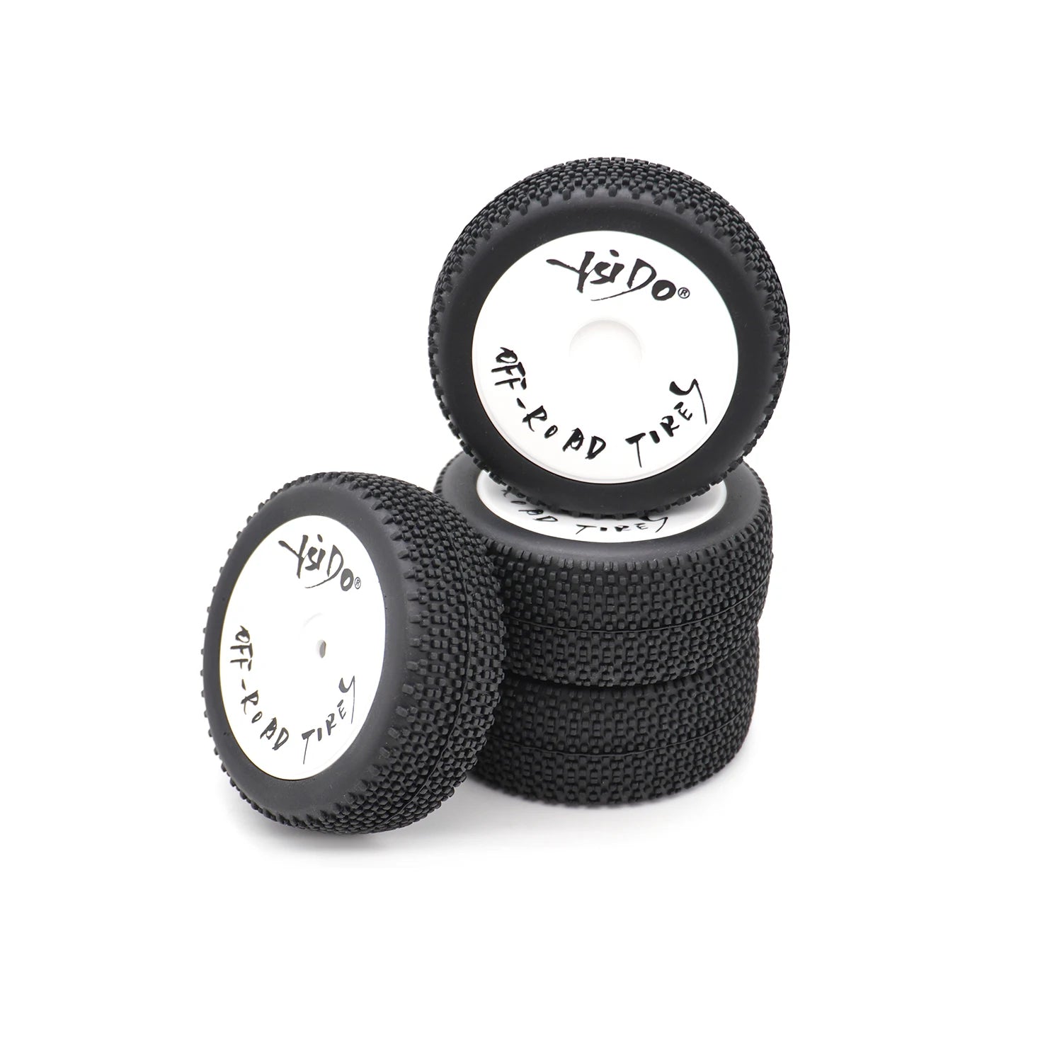 1/12 1/14 RC Off-Road Car Front Rear Tires Skidproof Rubber Tyres for Wltoys 144001 144010 124016 124017 124010 ZD Racing BX12 Bigtoysworld.com