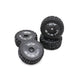 1/12 1/14 RC Off-Road Car Front Rear Tires Skidproof Rubber Tyres for Wltoys 144001 144010 124016 124017 124010 ZD Racing BX12 Bigtoysworld.com