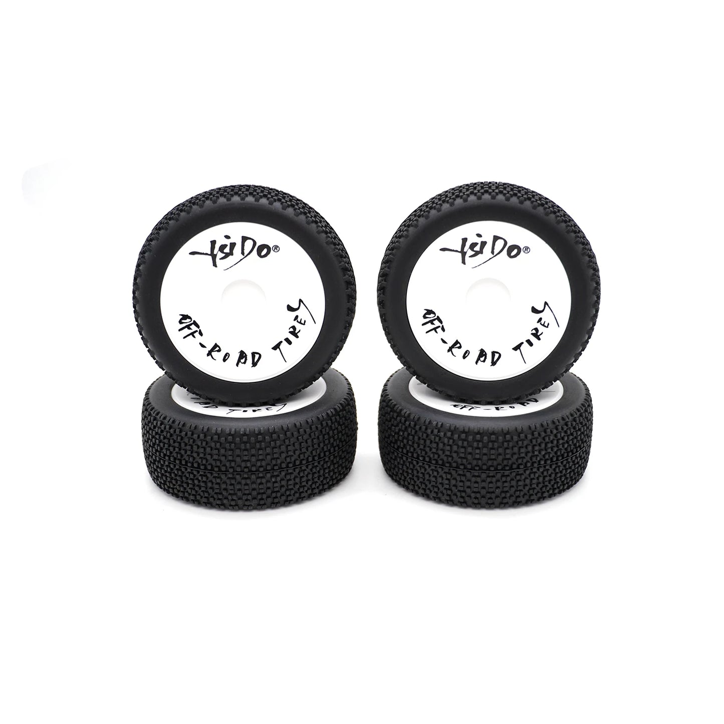 1/12 1/14 RC Off-Road Car Front Rear Tires Skidproof Rubber Tyres for Wltoys 144001 144010 124016 124017 124010 ZD Racing BX12 Bigtoysworld.com