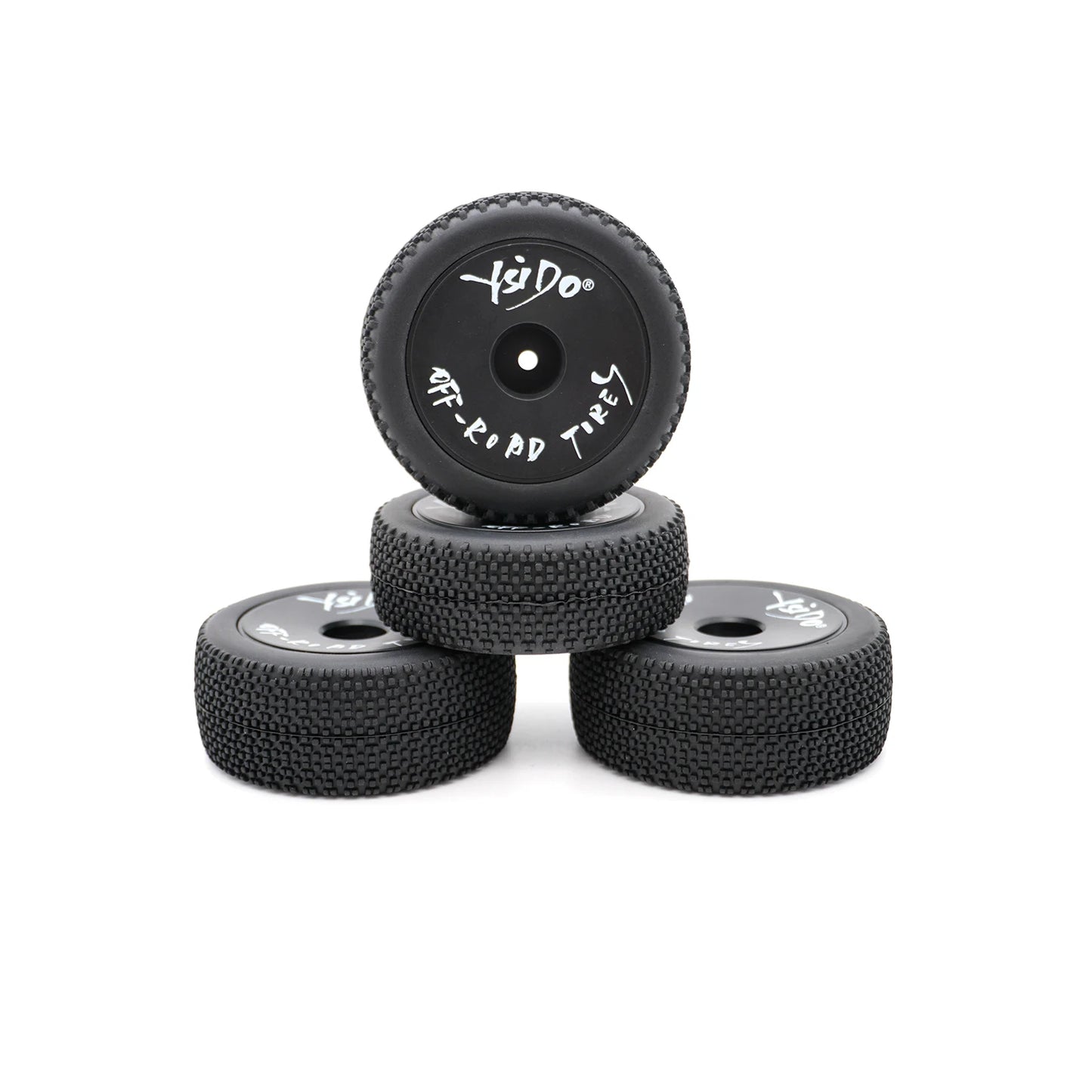 1/12 1/14 RC Off-Road Car Front Rear Tires Skidproof Rubber Tyres for Wltoys 144001 144010 124016 124017 124010 ZD Racing BX12 Bigtoysworld.com