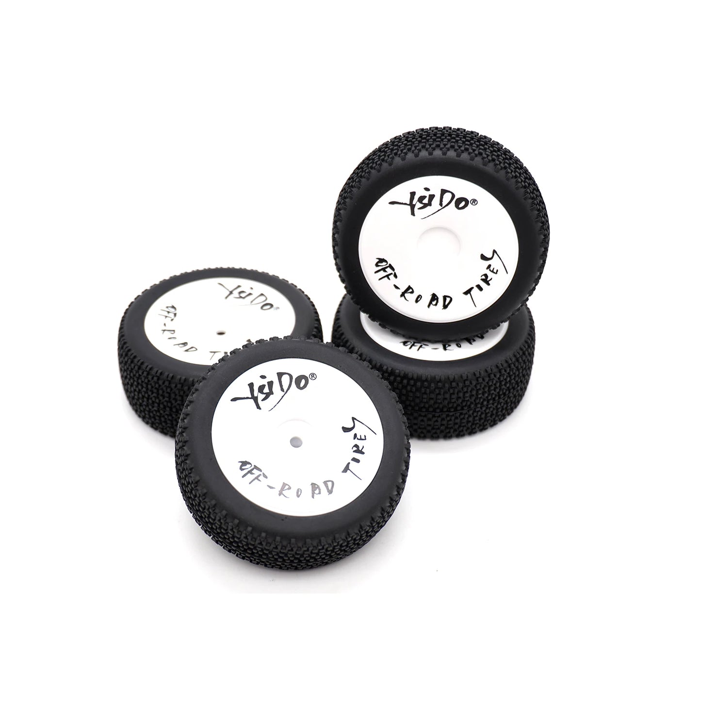 1/12 1/14 RC Off-Road Car Front Rear Tires Skidproof Rubber Tyres for Wltoys 144001 144010 124016 124017 124010 ZD Racing BX12 Bigtoysworld.com