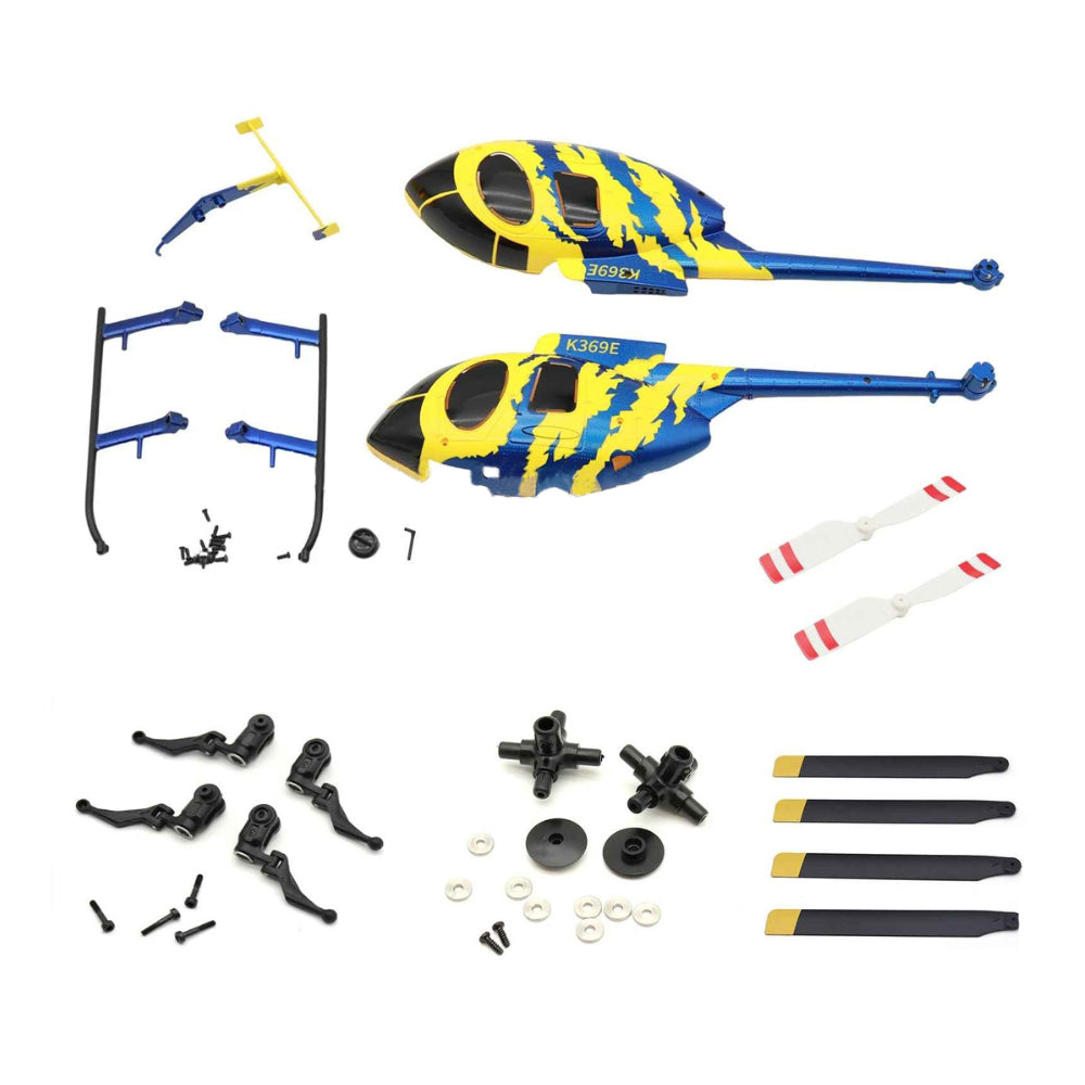SPEEDY BEE Hélicoptère RC C186 – 4CH Sans Aileron – Gyroscope 6 Axes, Baromètre, Maintien D'Altitude – Batterie Modulaire 350mAh – Autonomie 15 Min – Parfait Débutant