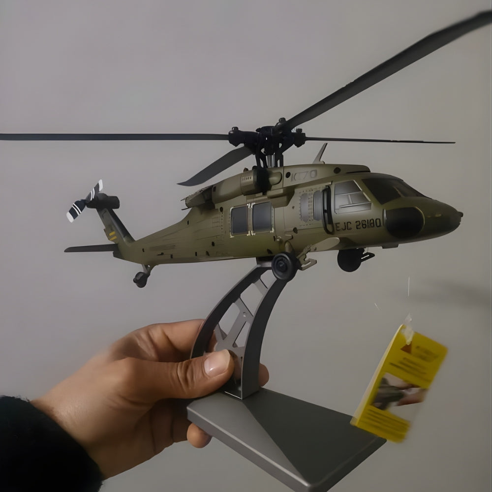 Hélicoptère RC Militaire - BlackHawk K170 | Brushless Hélicoptère télécommandé Bigtoysworld.com