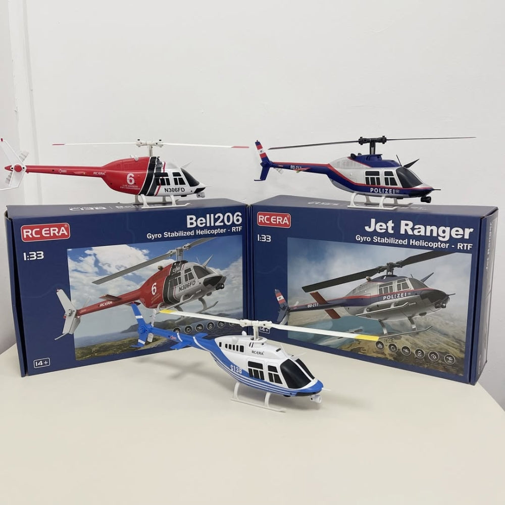 Hélicoptère RC The Sentinel - Réplique Bell 206 Hélicoptère télécommandé Bigtoysworld.com