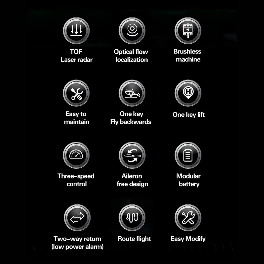 Hélicoptère RC UH-1 Huey C032 | Le Plus Stable pour Débuter (6CH) Hélicoptère télécommandé Bigtoysworld.com