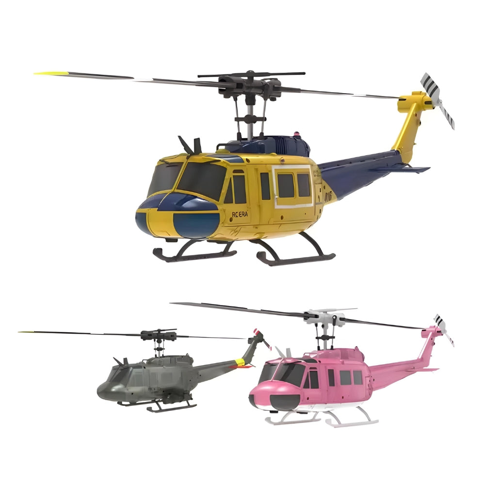 Hélicoptère RC UH-1 Huey C032 | Le Plus Stable pour Débuter (6CH) Hélicoptère télécommandé Bigtoysworld.com