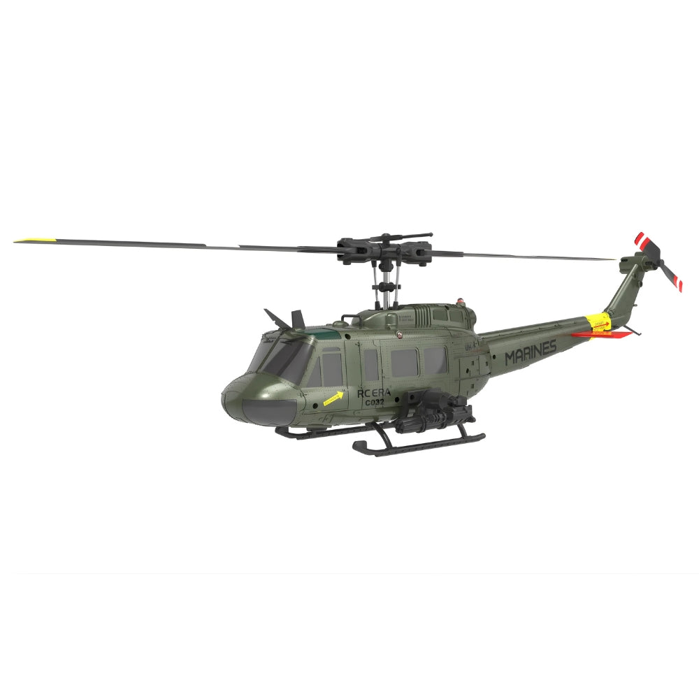 Hélicoptère RC UH-1 Huey C032 | Le Plus Stable pour Débuter (6CH) Hélicoptère télécommandé Bigtoysworld.com