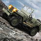 Jeep Télécommandée Militaire C8815 | Échelle 1/10 voiture télécommandée militaire Bigtoysworld.com