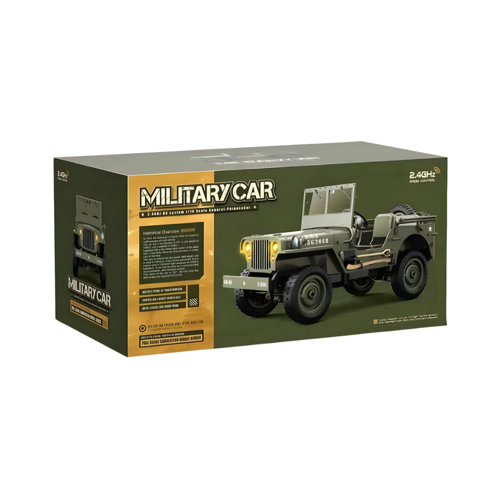 RC Crawler The Veteran | Military Jeep G.I. Joe 1/10