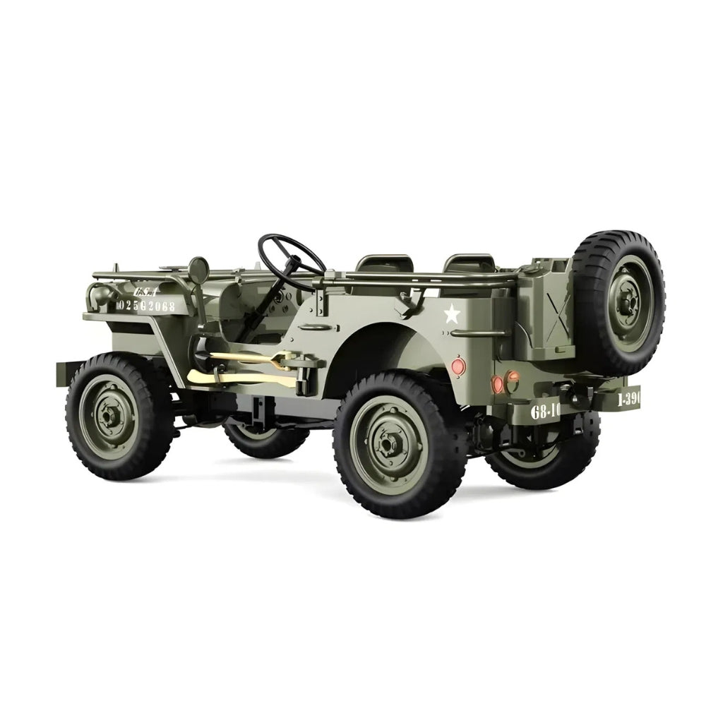 Jeep Télécommandée Militaire C8815 | Échelle 1/10 voiture télécommandée militaire Bigtoysworld.com