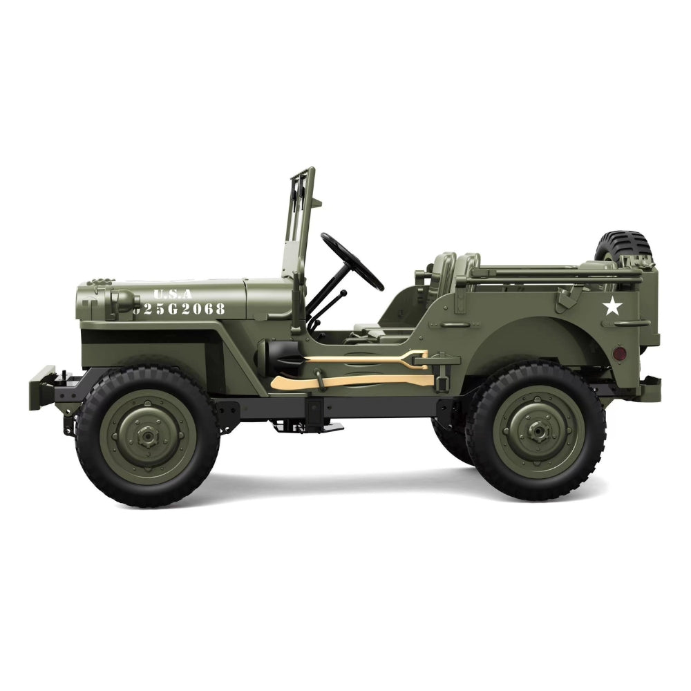 Jeep Télécommandée Militaire C8815 | Échelle 1/10 voiture télécommandée militaire Bigtoysworld.com