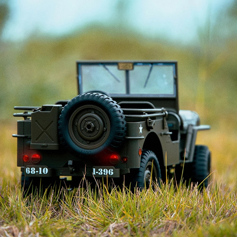 RC Crawler The Veteran | Military Jeep G.I. Joe 1/10