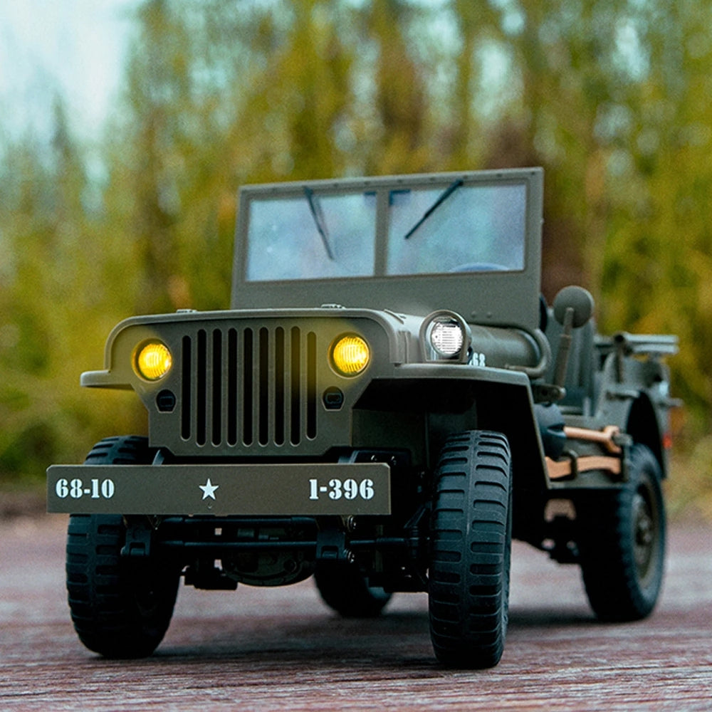 Jeep Télécommandée Militaire C8815 | Échelle 1/10 voiture télécommandée militaire Bigtoysworld.com