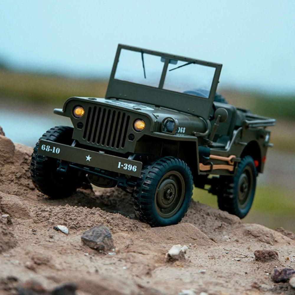RC Crawler The Veteran | Military Jeep G.I. Joe 1/10
