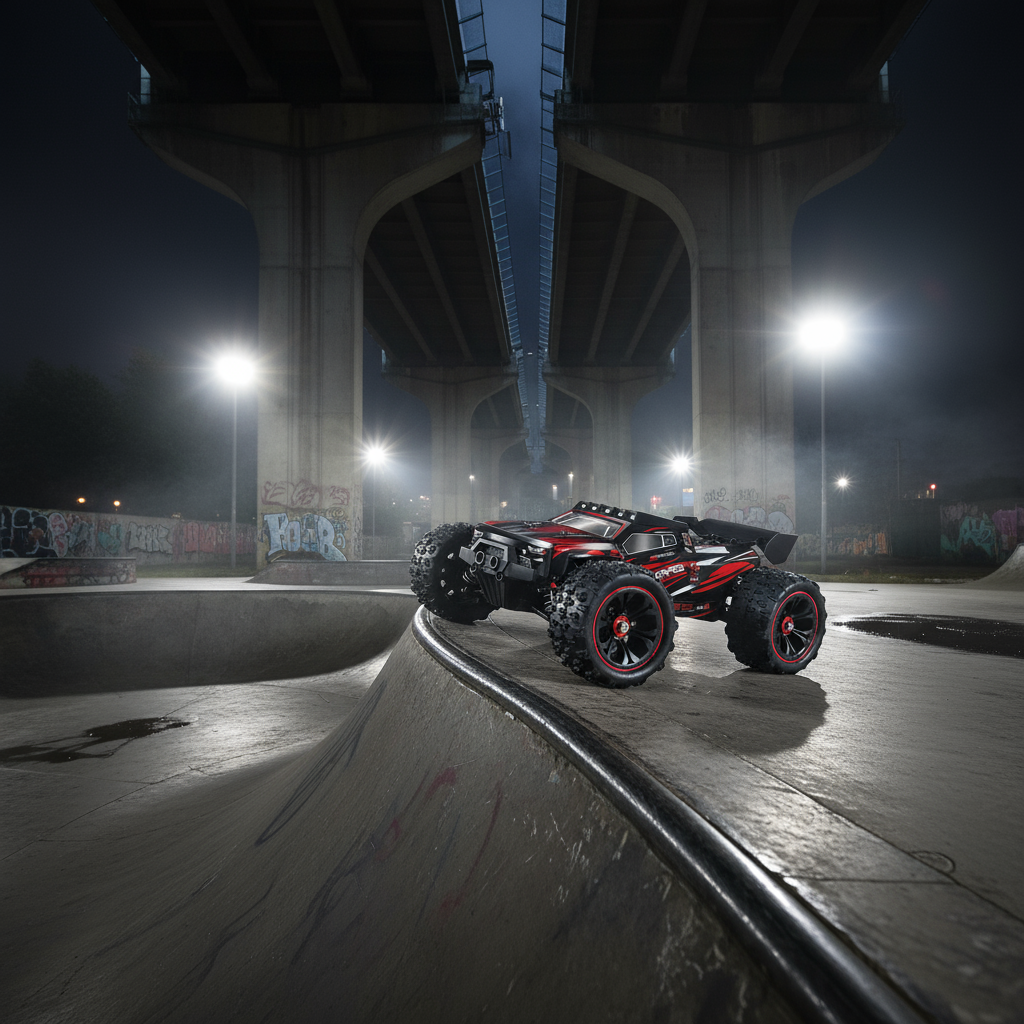 Monster Truck RC Fury GT PRO | +70 km/h Brushless voiture telecommandee Bigtoysworld.com