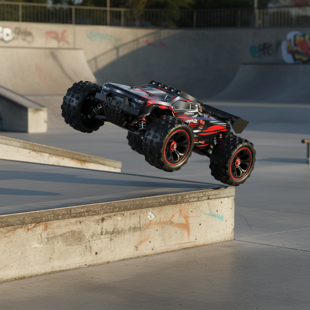 Monster Truck RC Fury GT PRO | +70 km/h Brushless voiture telecommandee Bigtoysworld.com