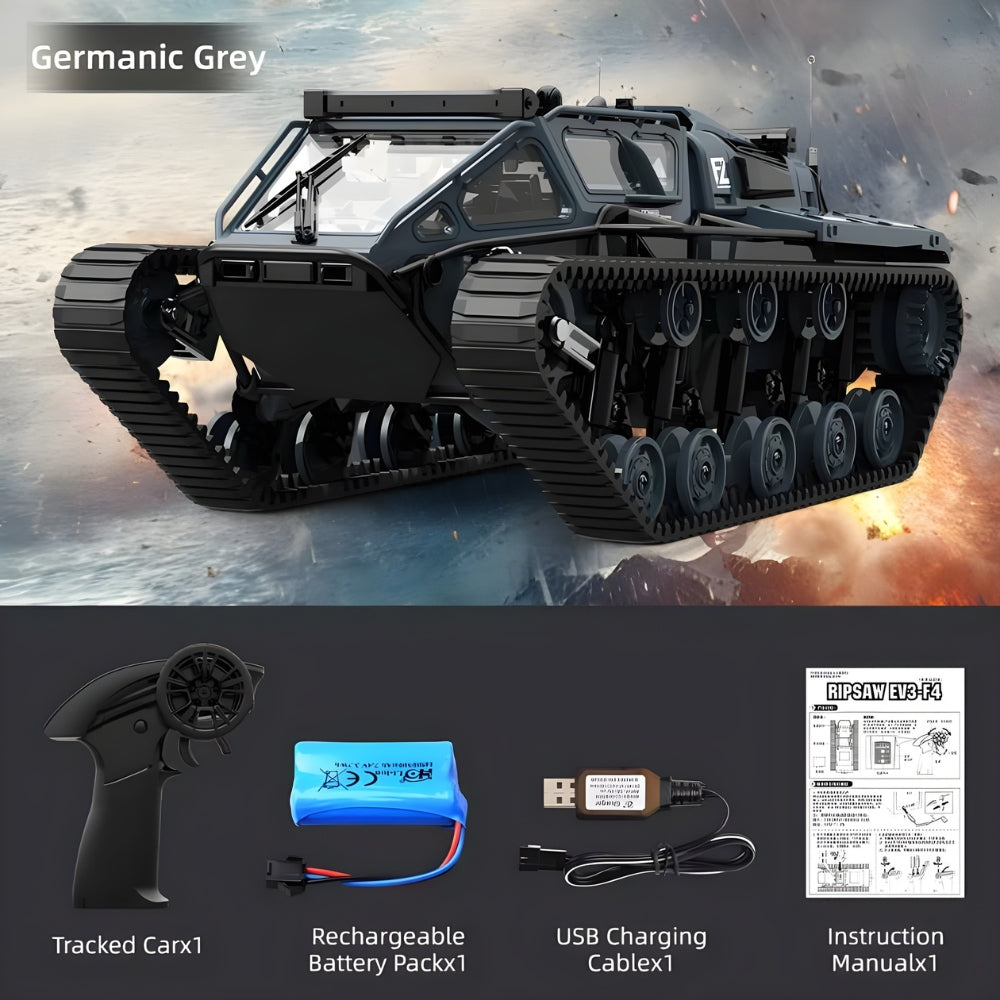 Tank RC Drift 360° à Chenilles | Le Ripsaw Télécommandé Tank Rc Drift Bigtoysworld.com