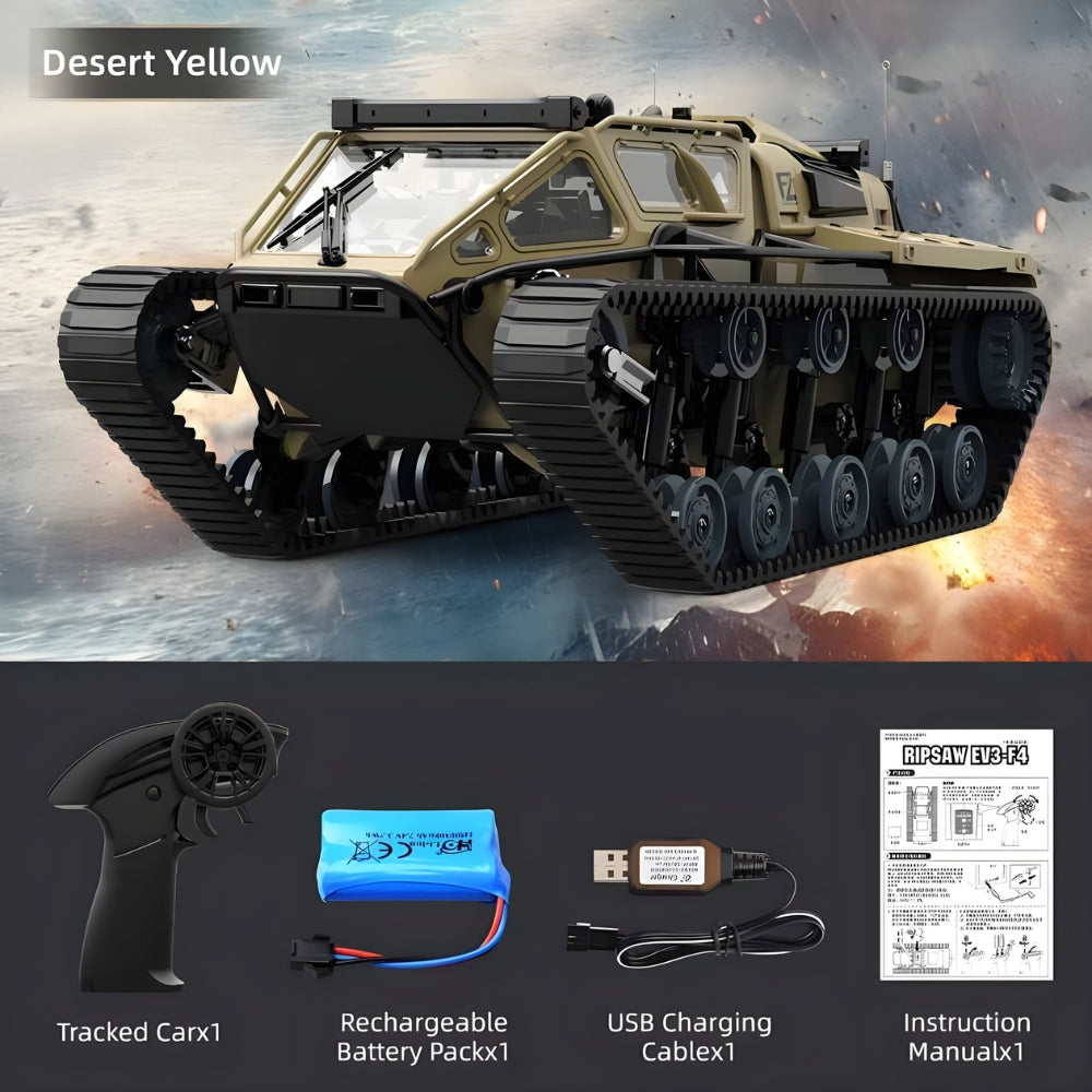 Tank RC Drift 360° à Chenilles | Le Ripsaw Télécommandé Tank Rc Drift Bigtoysworld.com