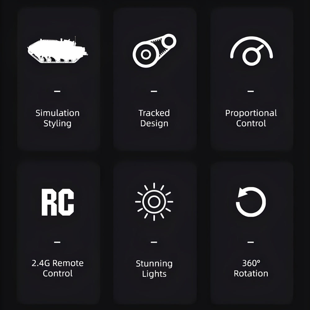 Tank RC Drift 360° à Chenilles | Le Ripsaw Télécommandé Tank Rc Drift Bigtoysworld.com