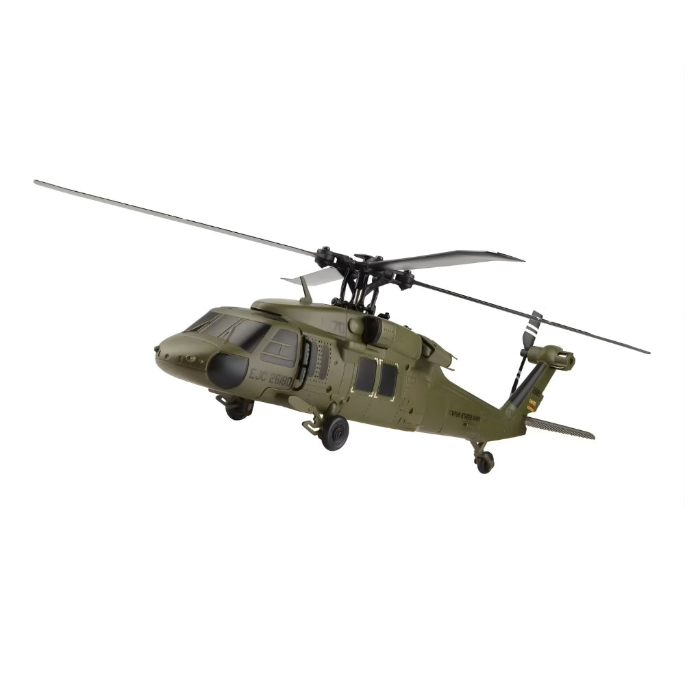 Wltoys K170 Remote Control Black Hawk Helicopter Uh-60l 4-Channel Brushless Gyroscope And Led Light Aircraft Toy Gifts Hélicoptère télécommandé Bigtoysworld.com